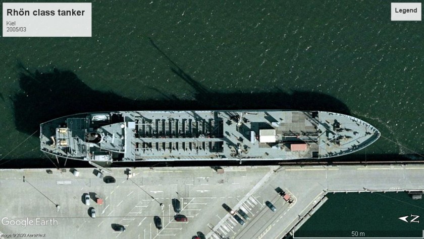 Rhön class tanker Kiel 2005