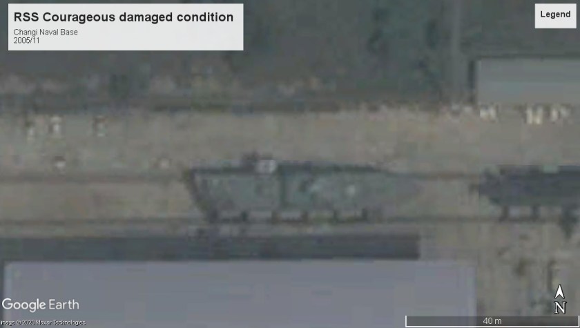 RSS Courageous Changi 2005