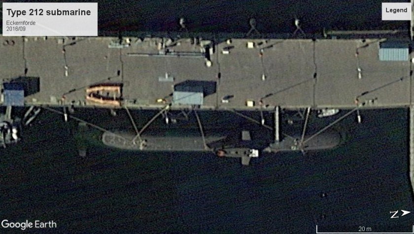 Type 212 submarine Eckernförde 2016
