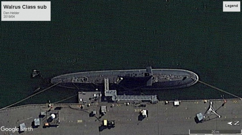 Walrus class sub Den Helder 2019