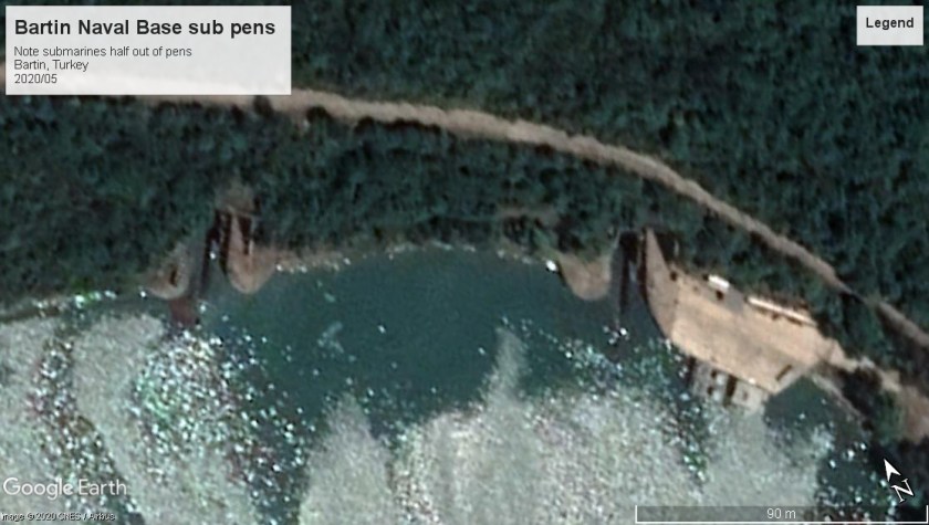 Bartin sub pens Turkey with subs 2020