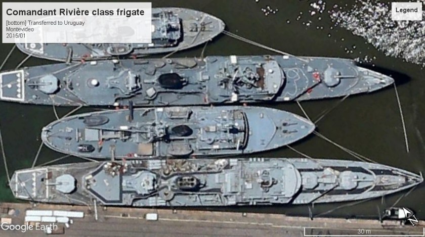 Comandant Riviere frigate Montivedeo 2015