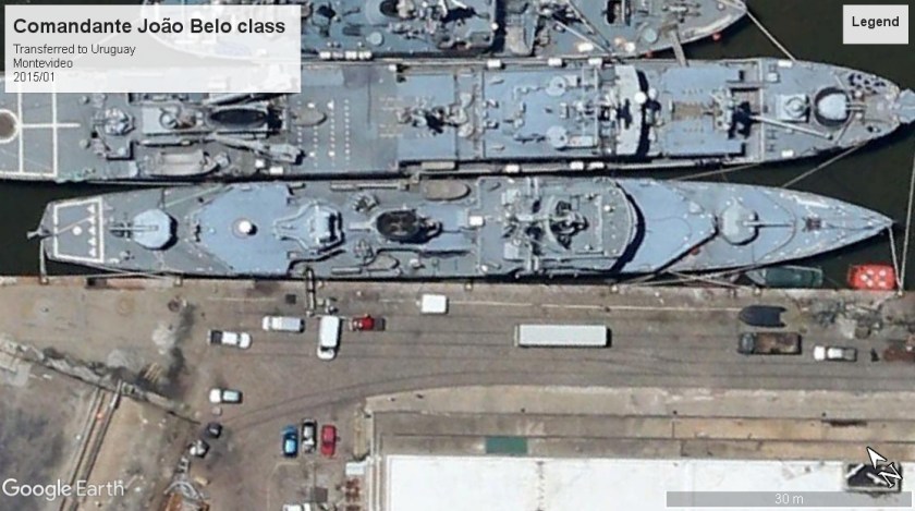 Comandante João Belo class Montevideo 2015