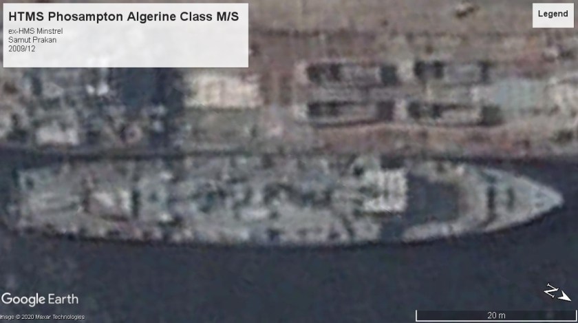HTMS Phosampton Algerine class Samut Prakan 2009