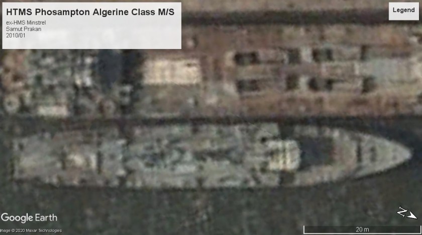 HTMS Phosampton Algerine class Samut Prakan 2010