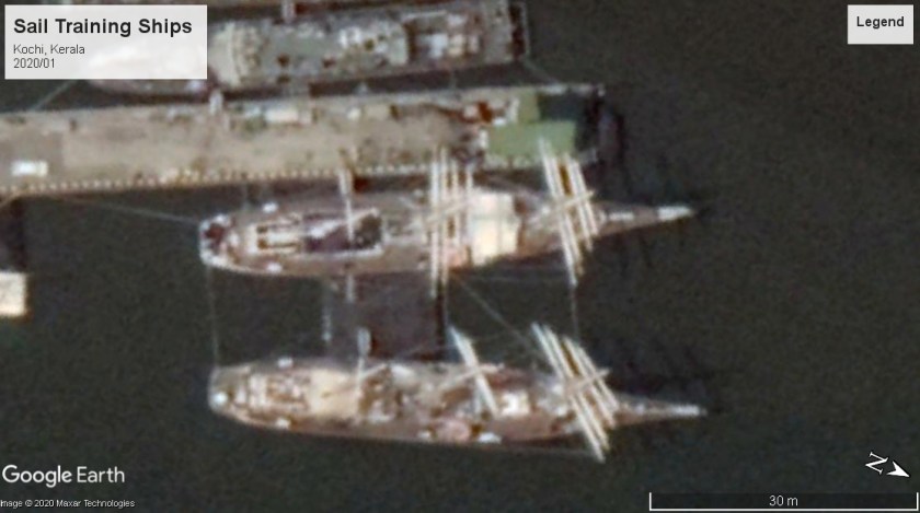 Indian Navy sail training ships Kochi 2020