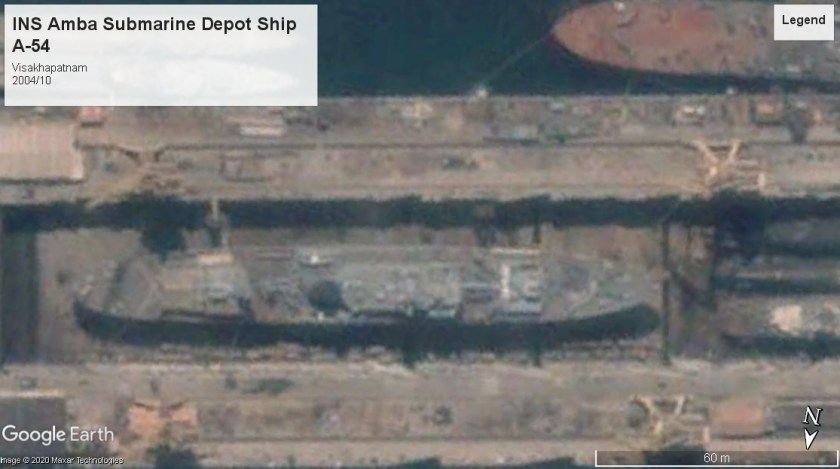 INS Amba A-54 Visakhapatnam 2004