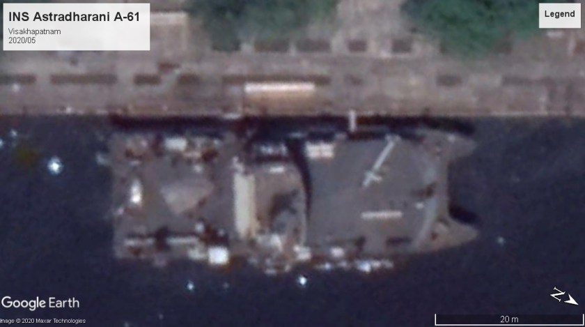 INS Astradharani A-61 Visakhapatnam 2020