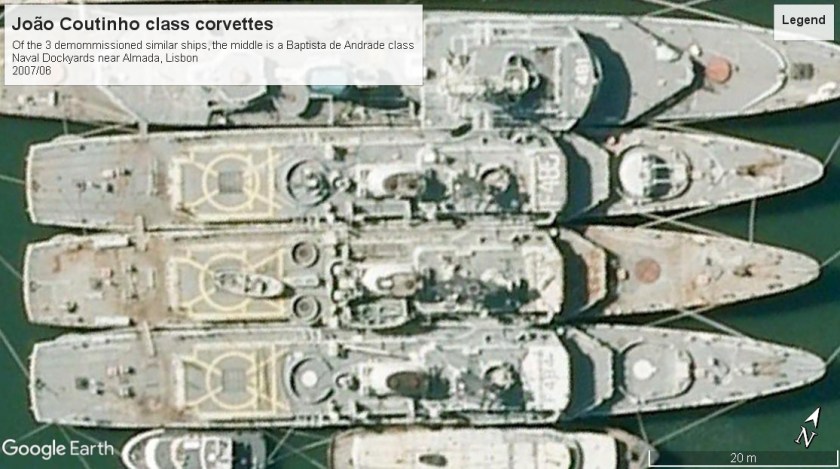 João Coutinho class corvettes lisbon 2007