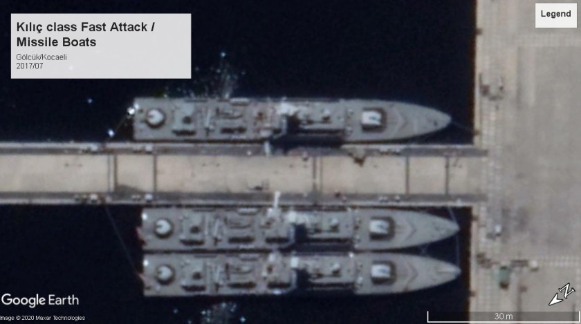 Kılıç class Fast Attack Boats Golcuk 2017