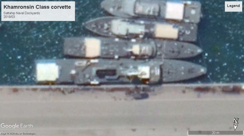 Khamronsin class corvette Sattahip thailand 2018