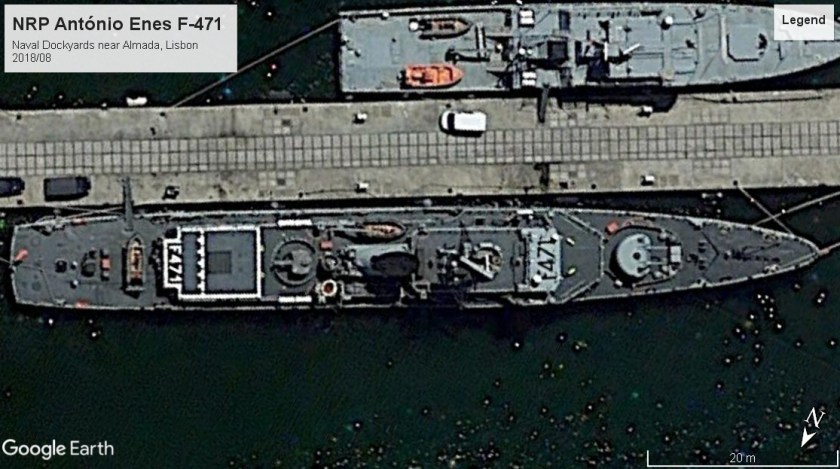 NRP António Enes F-471 Lisbon 2018