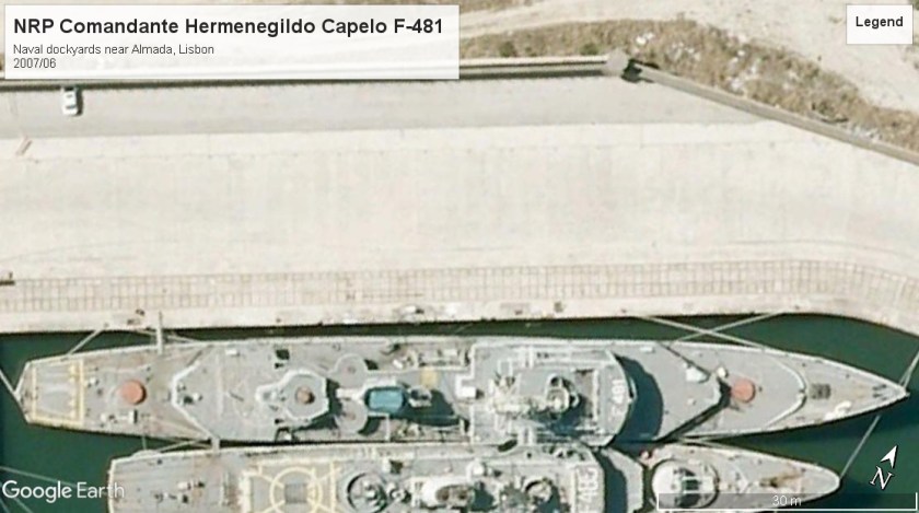 NRP Comandante Hermenegildo Capelo F-481 Lisbon 2018