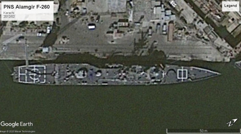 PNS Alamgir F-260 Karachi 2012