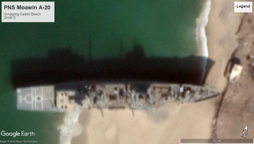 PNS Moawin A-20 SCRAP Gadani 2019