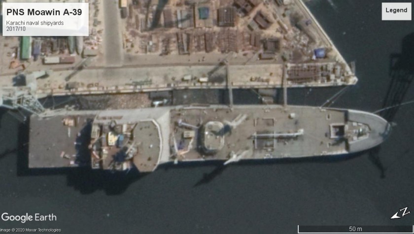 PNS Moawin A-39 AOR Karachi 2017