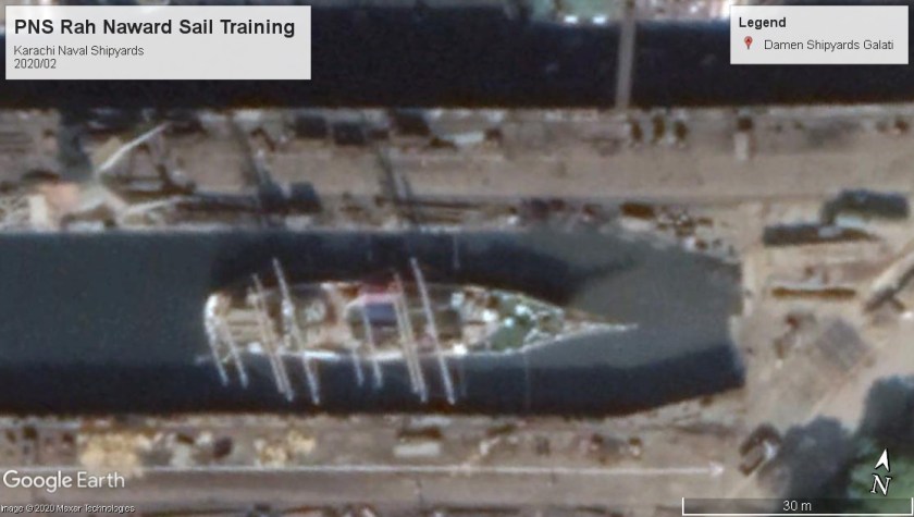 PNS Rah Naward Sail training Karachi 2020