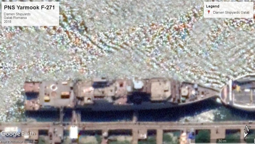 PNS Yarmook F-271 Galati Rom 2019