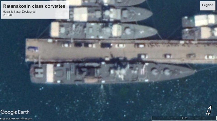 Ratanakosin class corvette Sattahip thailand 2018
