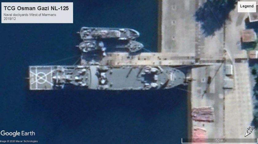 TCG Osman Gazi NL-125 LST Marmaris 2018