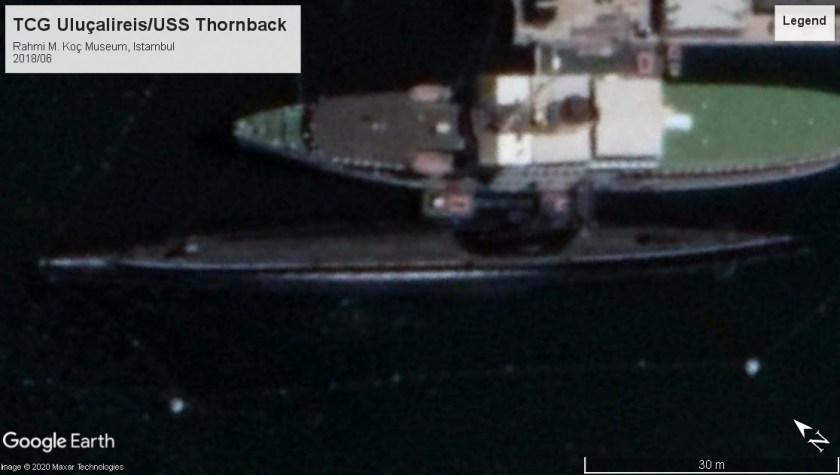 TCG Uluçalireis-USS Thornback Istambul 2018
