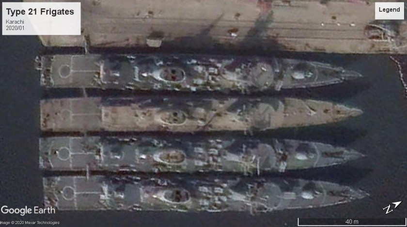 Type 21 FFs Karachi 2020