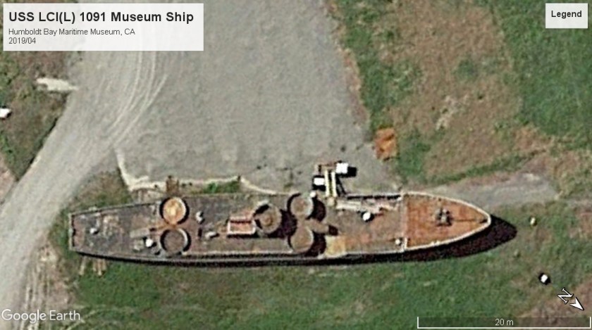 USS LCI(L) 1091 Humboldt CA 2019