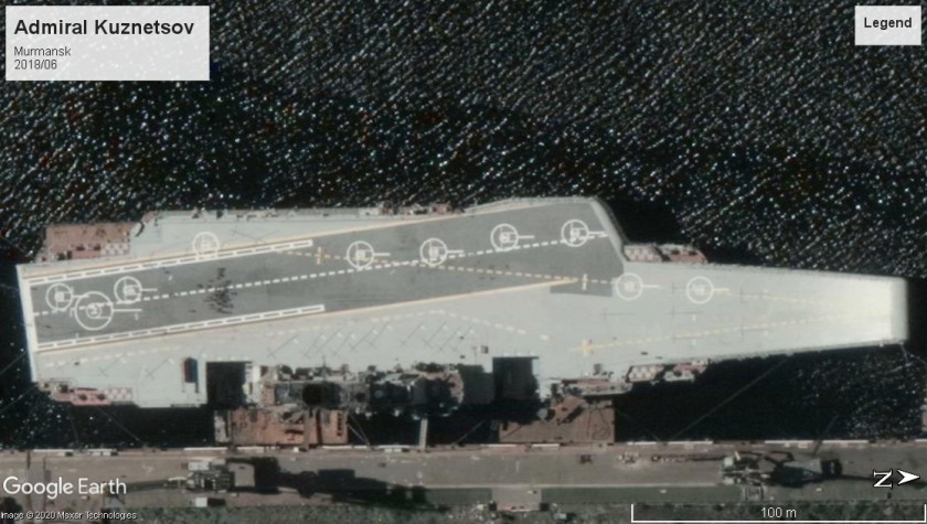 Admiral Kuznetsov carrier 2018 Murmansk