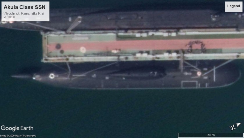 Akula class SSN Vilyuchinsk 2018