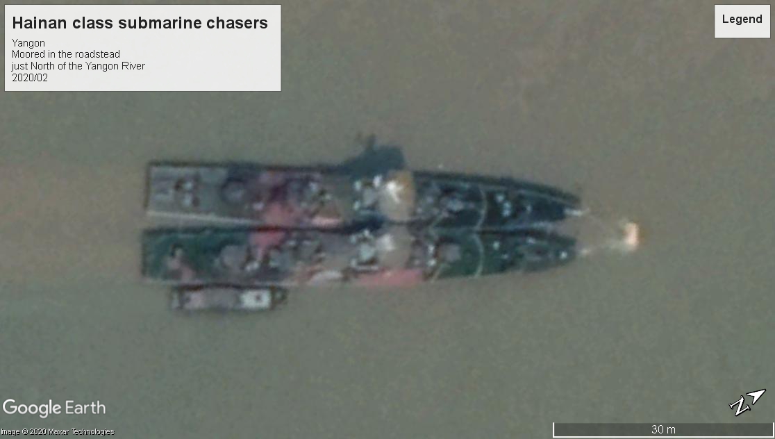 Hainan class SCs Yangon 2020