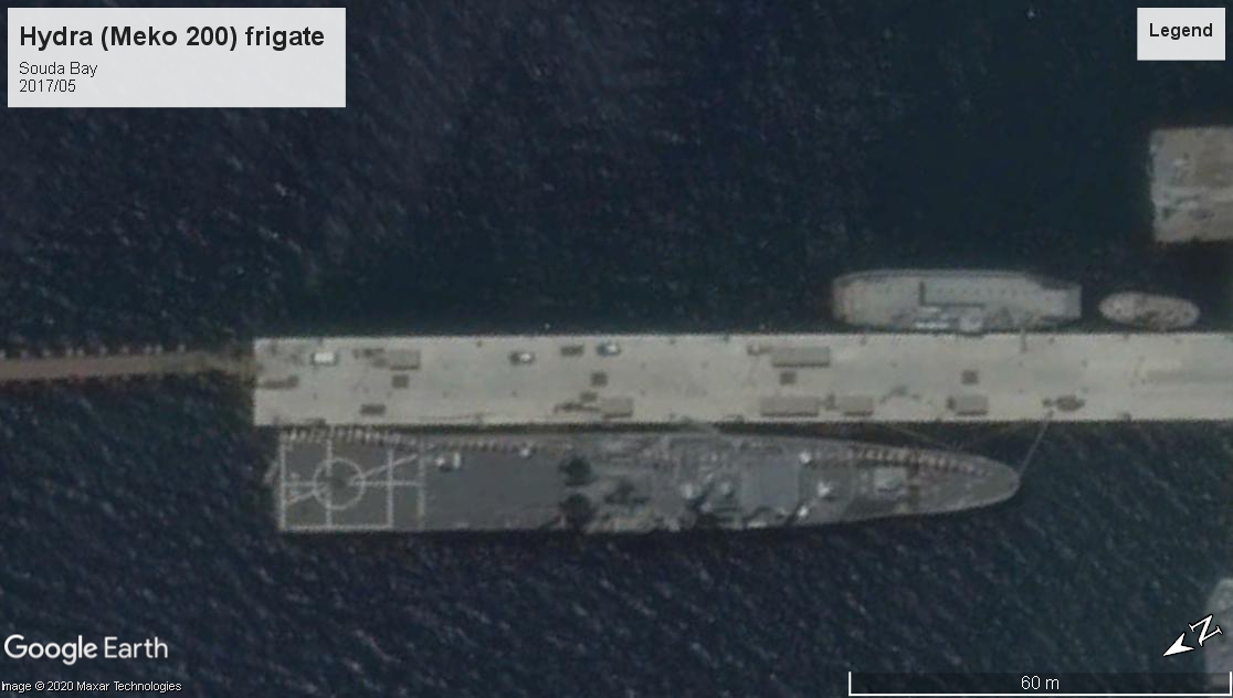 Hydra (MEKO) frigate Souda Bay 2017