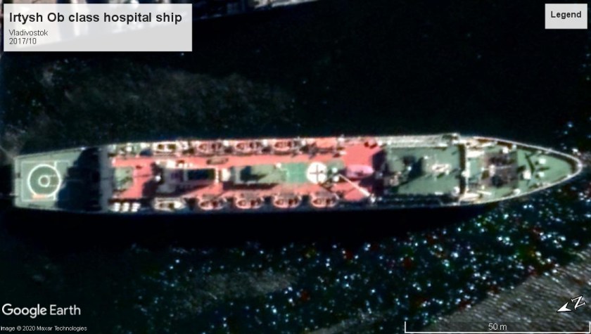 Irtysh Hospital ship Vladivostok 2017