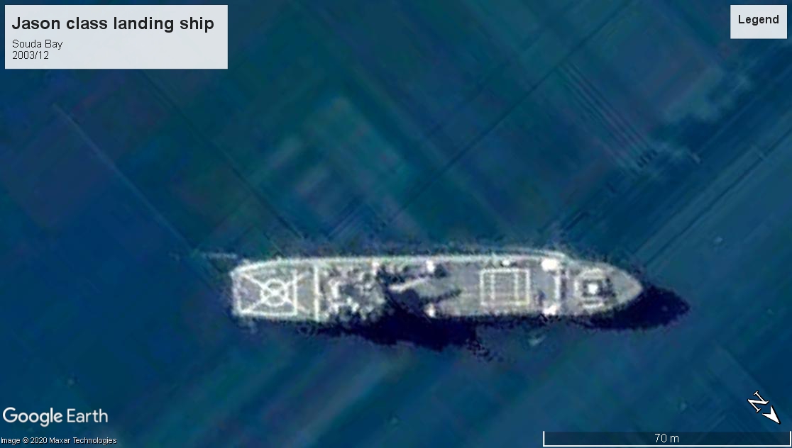 Jason class LST Souda Bay 2003