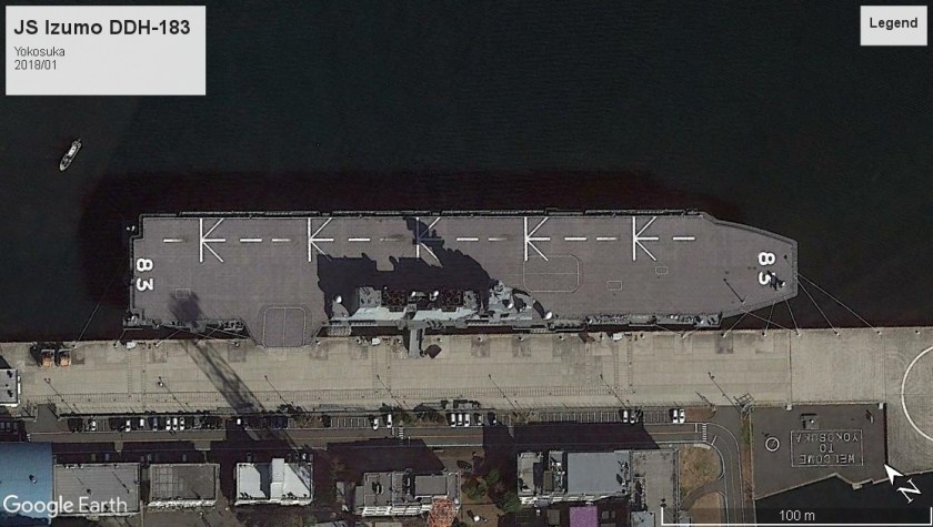 JS Izumo DDH-183 Yokosuka 2018