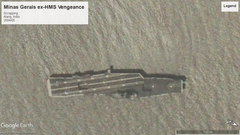 Minas Gerais India scrapping 2004