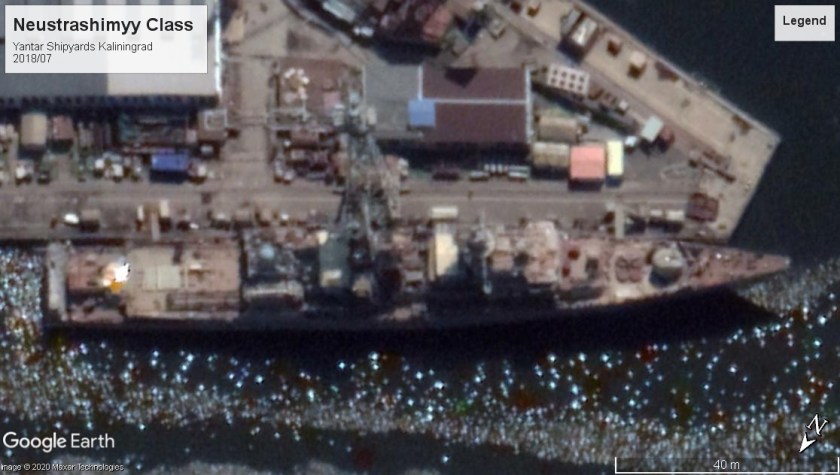 Neustrashimyy Class Kaliningrad 2018