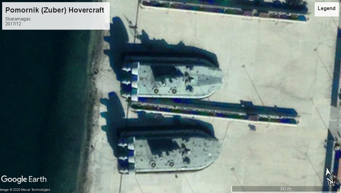 Pomornik (Zuber) Hovercraft Skaramagas 2017