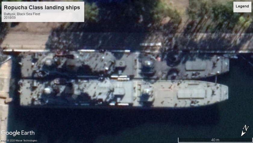 Rapucha landing ships Baltiysk Black Sea 2018
