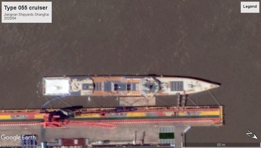 Type 055 buidling Shanghai 2020