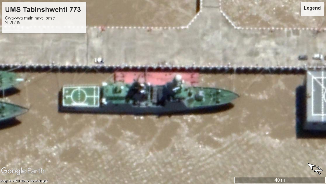 UMS Tabinshwehti 773 Gwa-ywa 2020