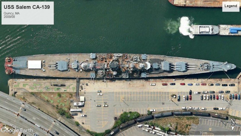 USS Salem CA-139 Quincy MA 2009