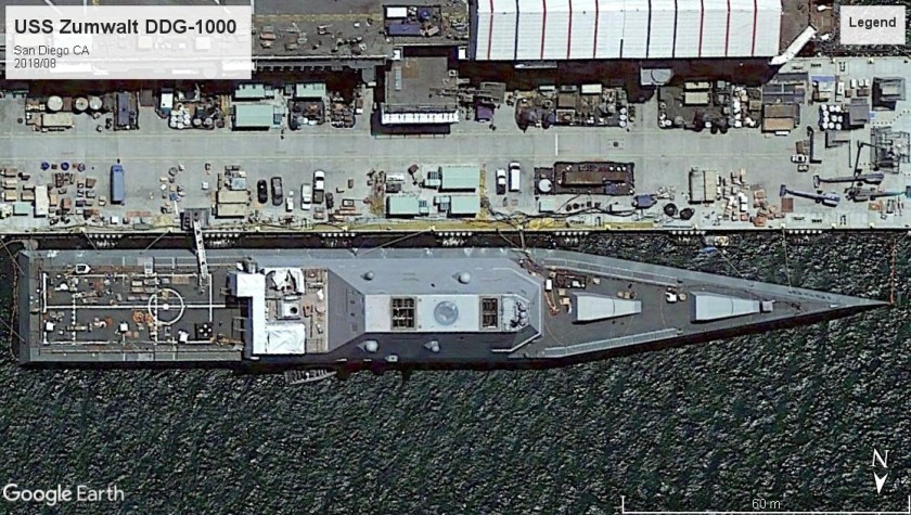 USS Zumwalt DDG-1000 San Diego 2018
