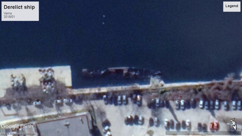 Derelict ship Varna 2018