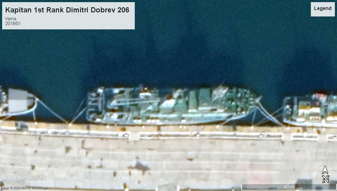 Kapitan 1st Rank Dimitri Dobrev 206 Varna 2019