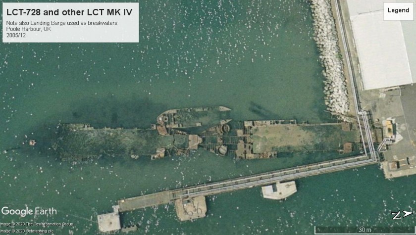 LCT-728 and LCT MK IV Poole Harbour UK 2005