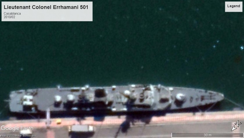 Lieutenant Colonel Errhamani 501 Casablanca 2020