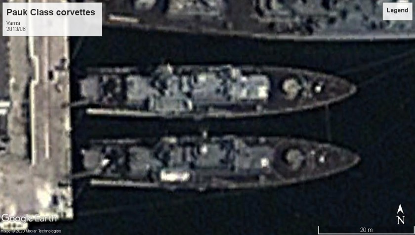 Pauk class corvettes Varna 2013