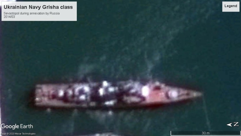 Ukrainian Grisha class Sevastopol 2014