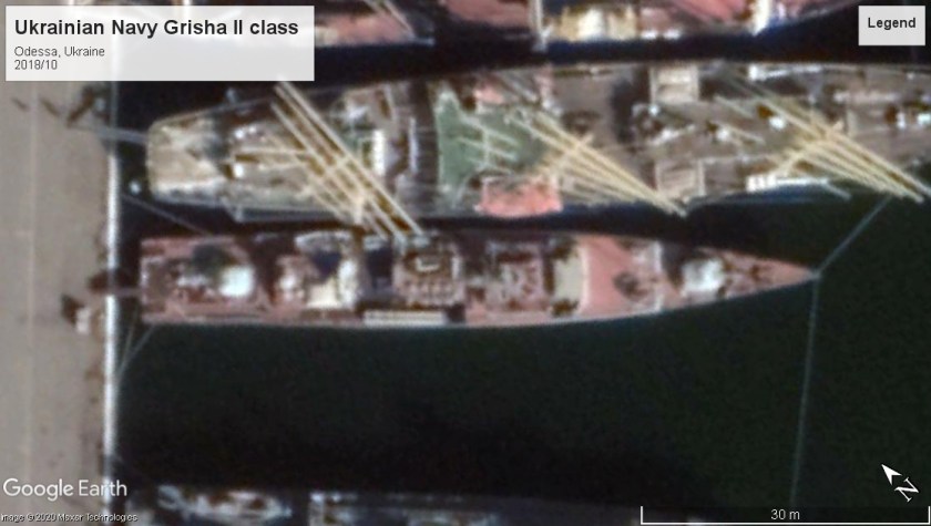 Ukrainian Grisha II class Odessa 2018