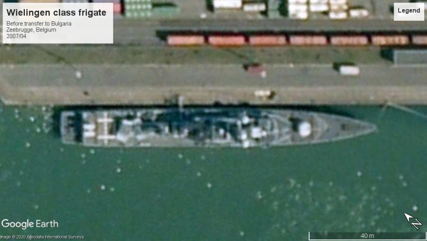 Wielingen class zeebrugge 2007